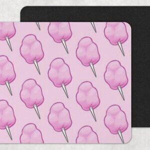 Pink Cotton Candy Mouse Pad